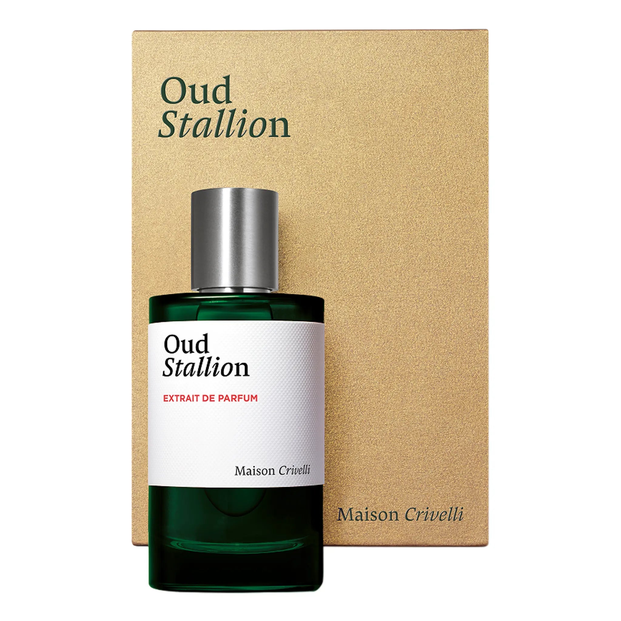 Gifting Box View of Maison Crivelli Oud Stallion Extrait De Parfum